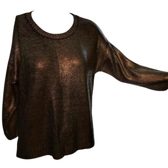 BB Dakota Gold Crew Neck Sweater - Picture 4 of 9